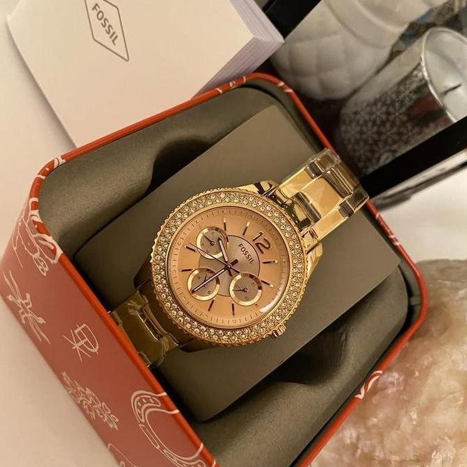 Ready Jam Tangan Wanita Original ES3590 ES 3590 Stella Multifunction Original Garansi Resmi 2Tahun