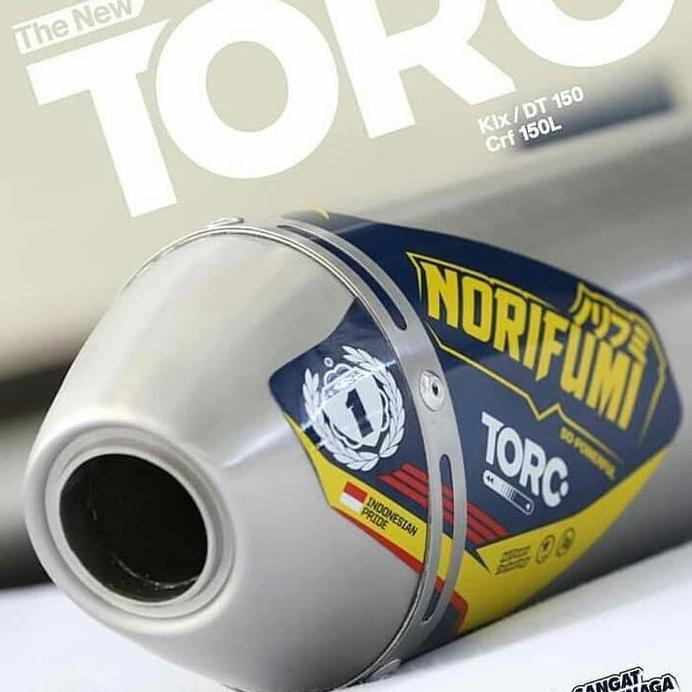 knalpot norifumi klx 150 torc original
