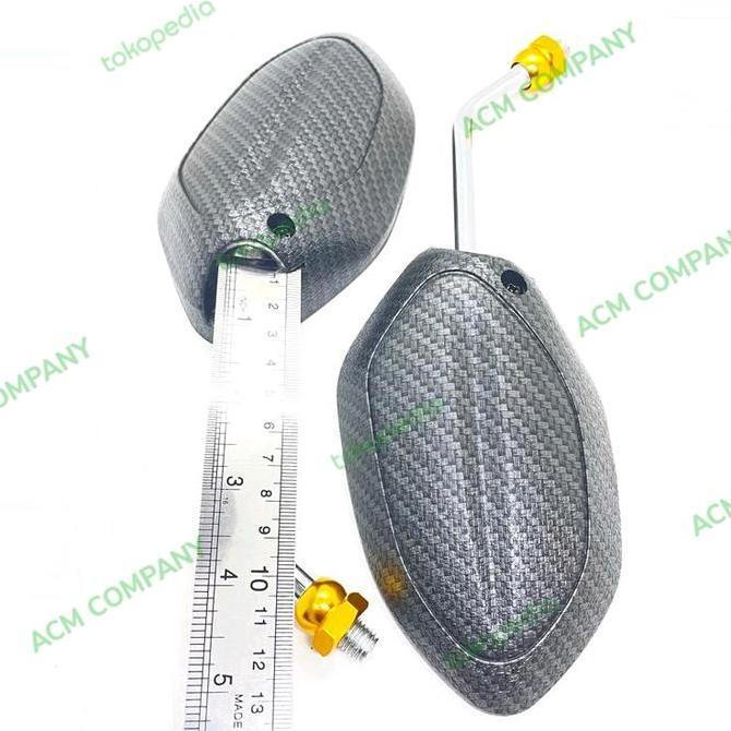 Ready Spion Beat Carbon Tangkai Pendek Crome Beat New Scoopy Vario New