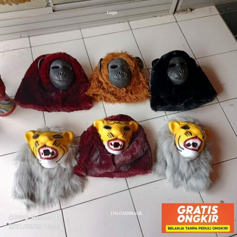 Topeng Monyet/Topeng Singa Spaylater 0%
