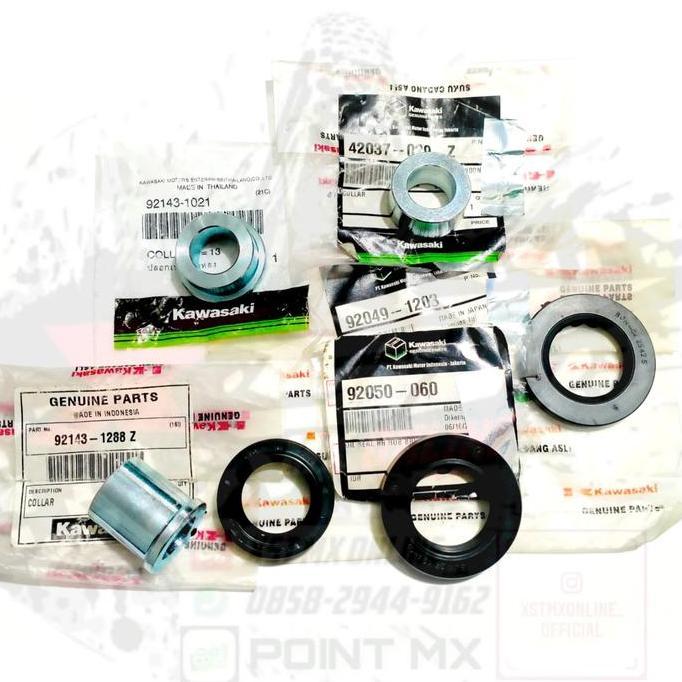 bosh roda depan belakang ninja r ninja ss lengkap dengan seal