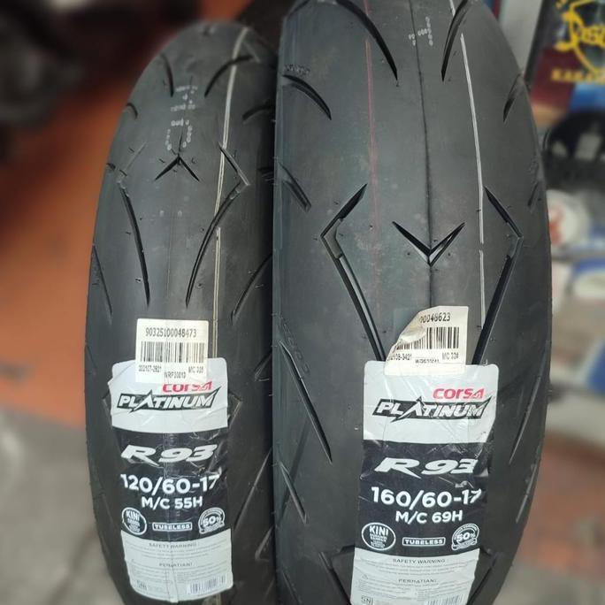 Ready ban corsa R93 120 160 R17 soft compond ninja 250, R25 MT25 R15 V3 CBR