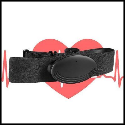 DISKON MONITOR SABUK TALI DADA ECG SENSOR - HR03 - BLACK