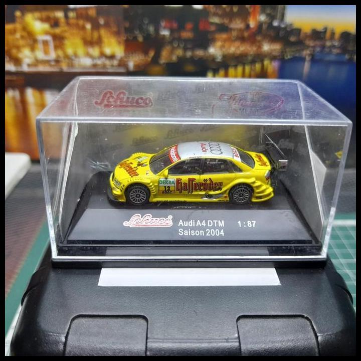 TERBARU SCHUCO SKALA 1:87 - AUDI A4 DTM 2004 SC14 