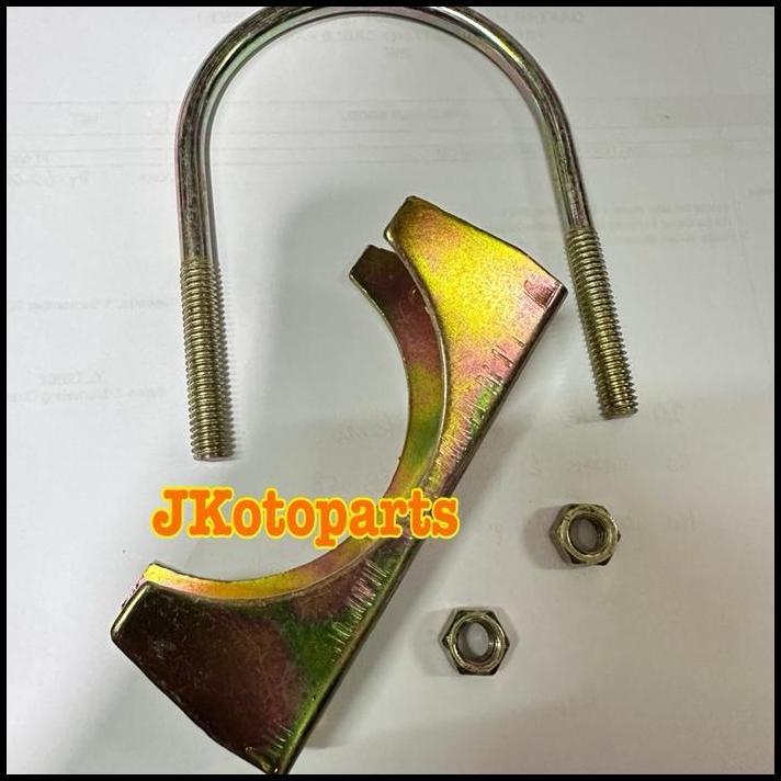 GRATIS ONGKIR KLEM U KNALPOT MOBIL TRUK UNIVERSAL 