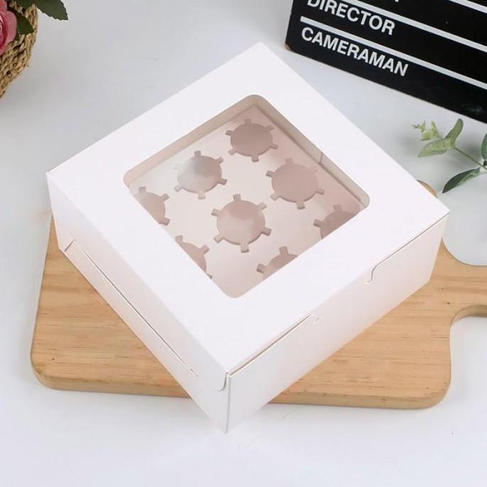 isi 10-Dus cupcake isi 9, box cupcake isi 9, dus muffin, box muffin
