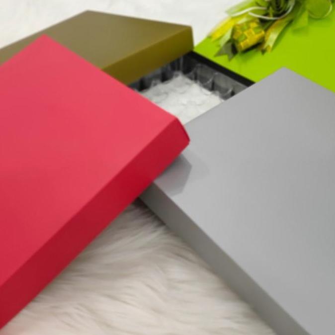 Kotak | Dus | Kemasan kue-kue | Sekat mika 20/30 (varian warna)