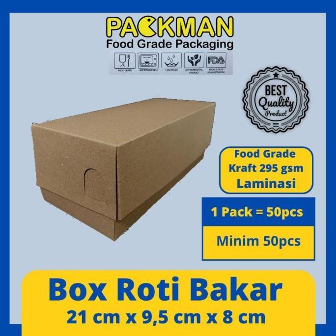DUS ROTI BAKAR BANDUNG LAMINASI / BOX ROTI BAKAR / KOTAK KUE BOMBOLONI