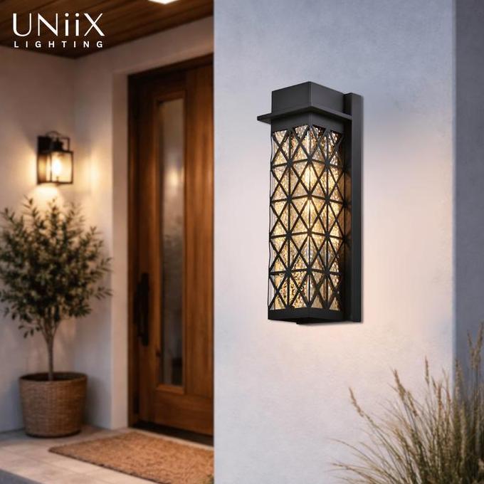 Uniix - Ld7313 | Lampu Hias Dinding Outdoor Model Minimalis Modern Untuk Teras Dan Dinding Halaman R