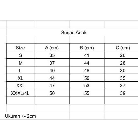 Surjan Solo Jogja Lurik ANAK TM