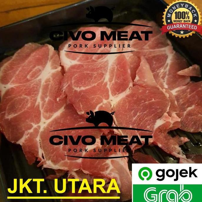 Daging Babi Kapsim Slice 500gr