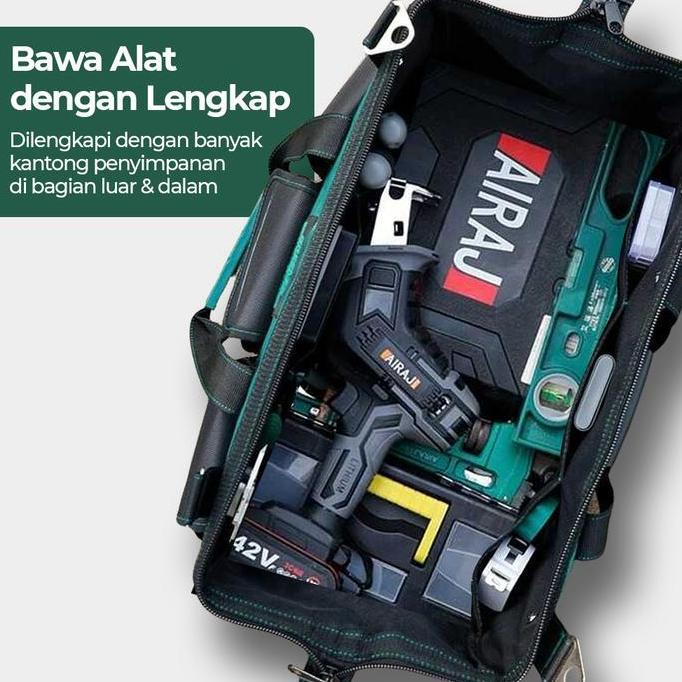 Tas Perkakas Storage Bag Waterproof Reflective Strips - A03369