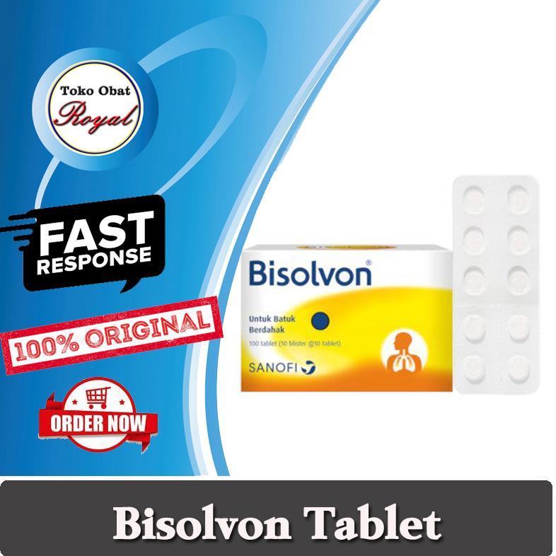 Bisolvon Tablet Obat Batuk Pengencer Dahak