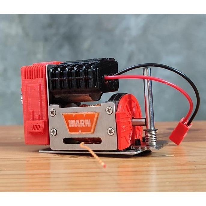 WINCH PITSTOP PRO V2 WARN 8274 PTO QUICK RELEASE SKALA 1/10 FOR RC ADVENTURE ORIGINAL DAN TERPERCAYA