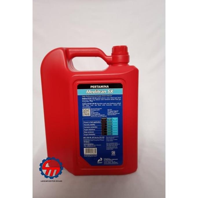 Ready Oli Diesel Pertamina Meditran SX SAE 15W-40 10 Liter Asli Original