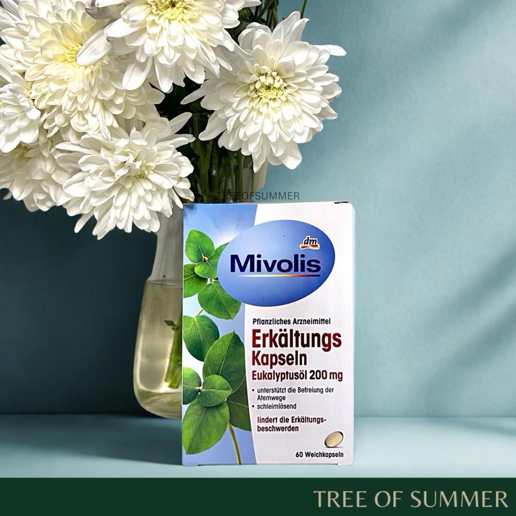MIVOLIS - Erkltungskapseln | Eucalyptus Oil | Kapsul Batuk Pilek Flu Radang