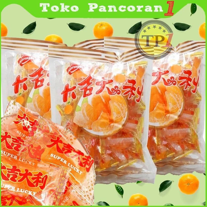 Terlaris ORANGE JELLY CANDY  Permen Jelly Halal
