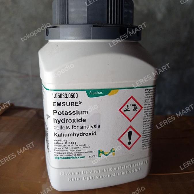 Potassium Hydroxide merck 500G