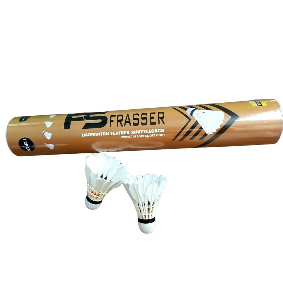 PROMO Frasser Shuttlecock Badminton Kok Bulutangkis Frasser Air Force Gold