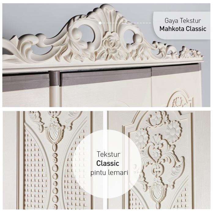 LEMARI PAKAIAN PLASTIK 3 PINTU LEMARI PAKAIAN MINIMALIS LEMARI PAKAIAN