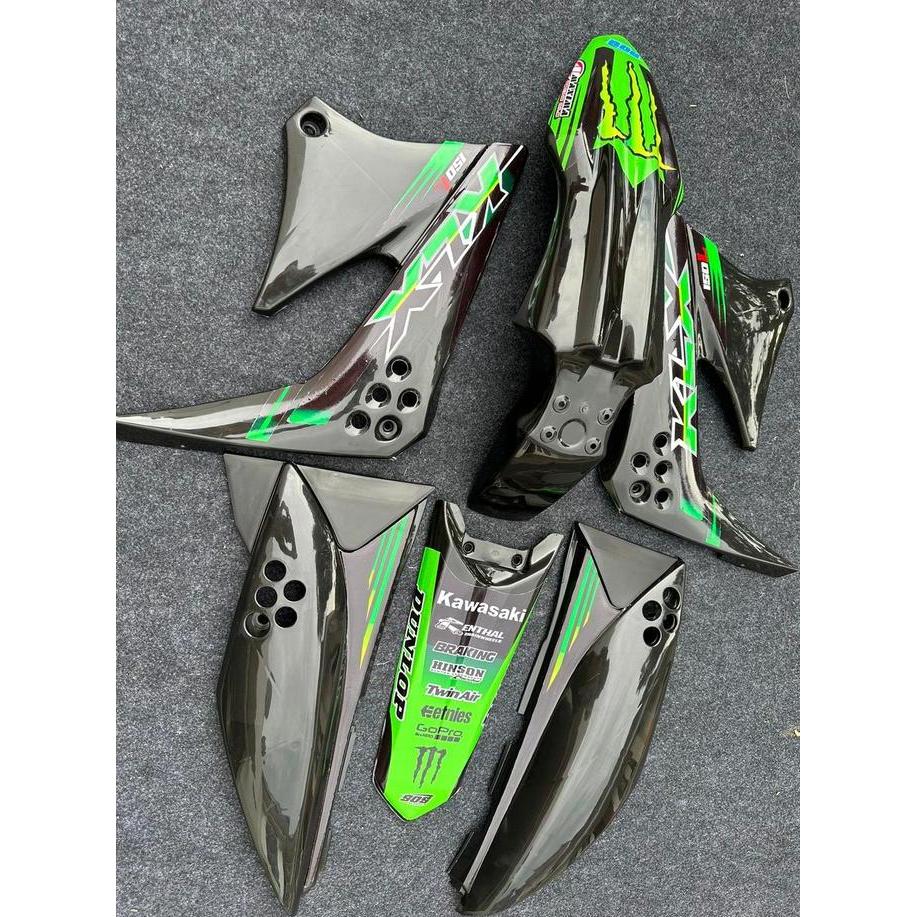 Ready bodi set klx 150 body kit set klx 150 Dtracker bodi full set klx 150 ktm cfr yz trail klx 150 