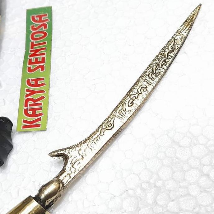 Barang antik ren cong kuningan pajangan