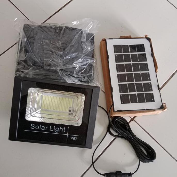 lampu panel surya 1set(hemat listrik)