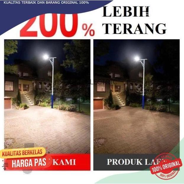 Lampu Jalan 1000w Solar Cell Lampu PJU 1000 watt Solar Panel 2 in 1