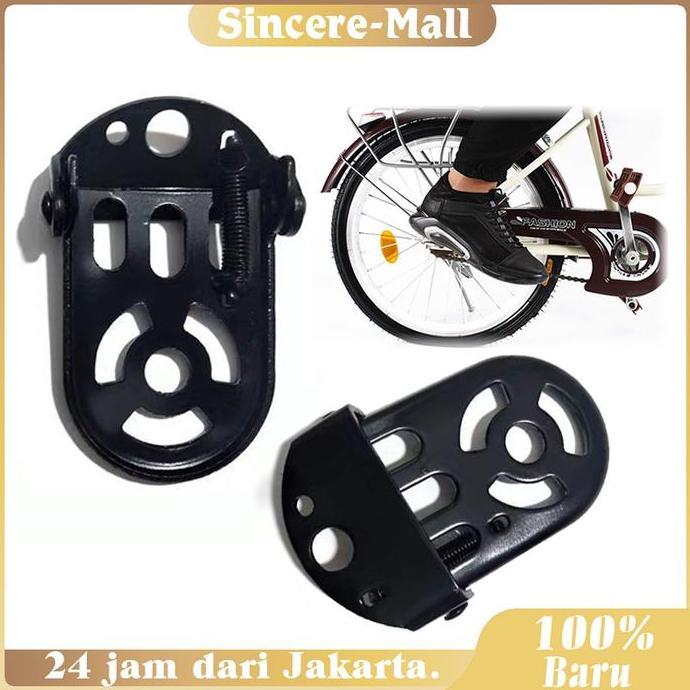 DIKARTELLA Jalu Lipat Sepeda Jalu Kaki Sepeda Aloy Jalu Sepeda Pedal Belakang