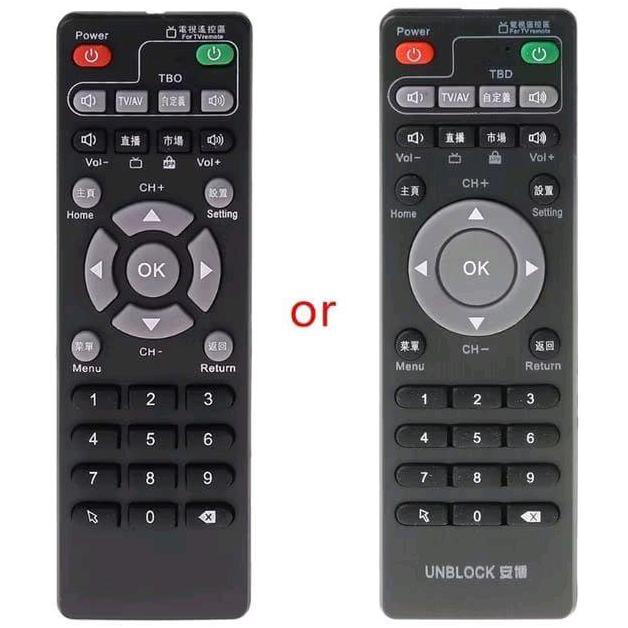 Remote control for Unblock Tech TV Box UBOX3 UBOX4 BT S800 S900 16G to UBOX