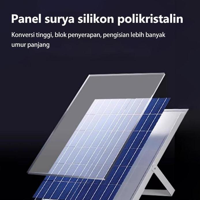 FIXIT Lampu Solar Outdoor 5000W Solar Cell lar Panel Waterproof Lampu Solar Lampu solar cell lampu l
