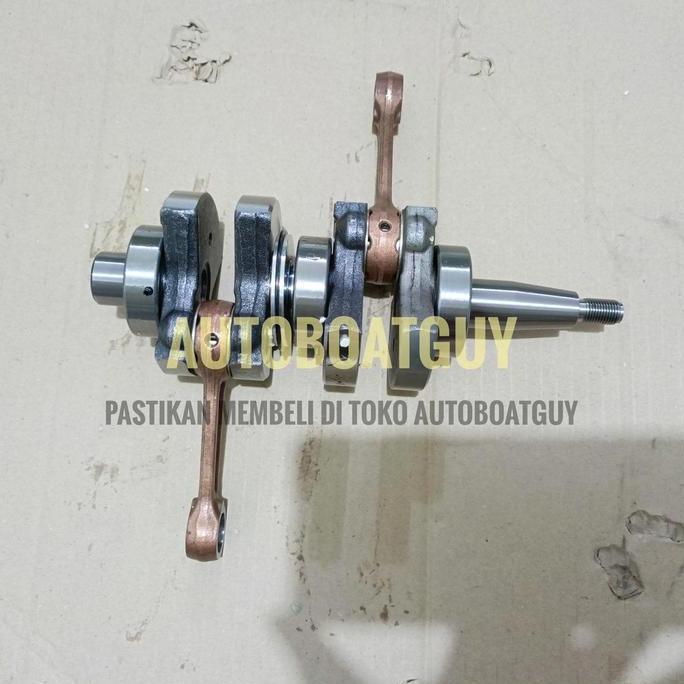 Kruk As Crank Shaft / Crankshaft Assy Mesin Tempel Yamaha 15 PK HP KAPSUL 63V-11400-01 murah