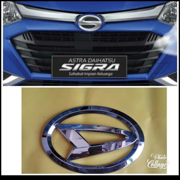 TERLARIS LOGO/MBELM DEPAN MOBIL DAIHATSU SIGRA 