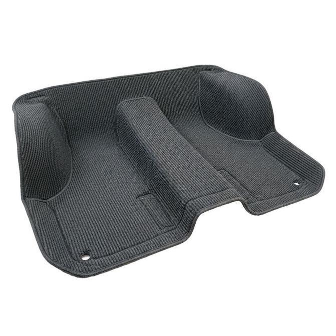 Ready Karpet dasar Mobil Bludru Motif Garis Salur warna hitam Harga per 1 meter lebar 140