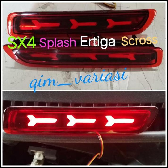 DISKON LAMPU LED REFLEKTOR BUMPER ERTIGA SCROSS SX4 SPLASH 