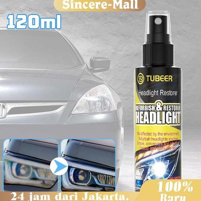 VIWIUWIU Cairan Pembersih Mika Lampu Mobil / Pembersih Kaca Lampu Motor / Headlamp Polish