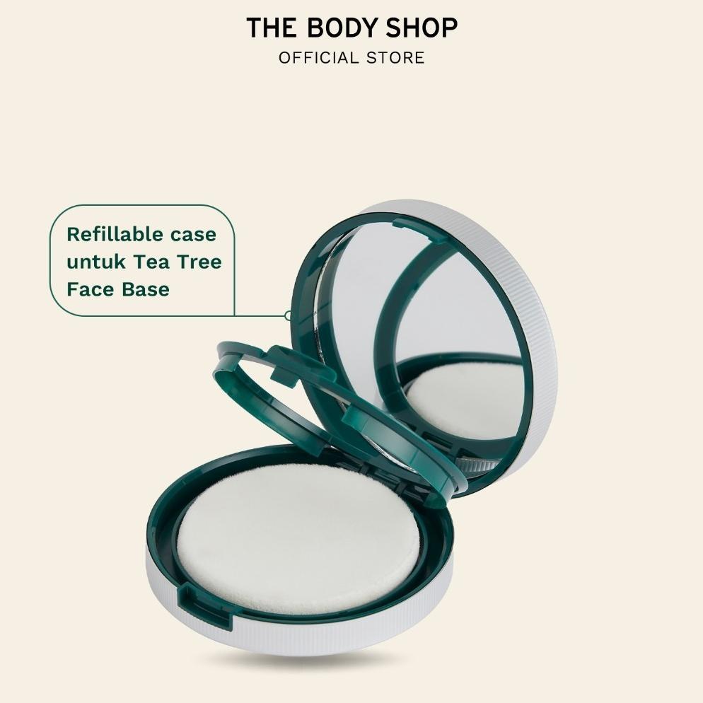 NEW The Body Shop Tea Tree Face Base Compact Case [terbaik][terlaris]