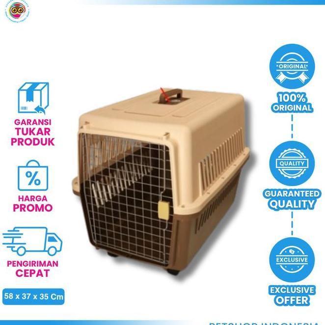 Kennel Box Octagon Kn1020 Pet Cargo Pet Carrier Anjing Kucing