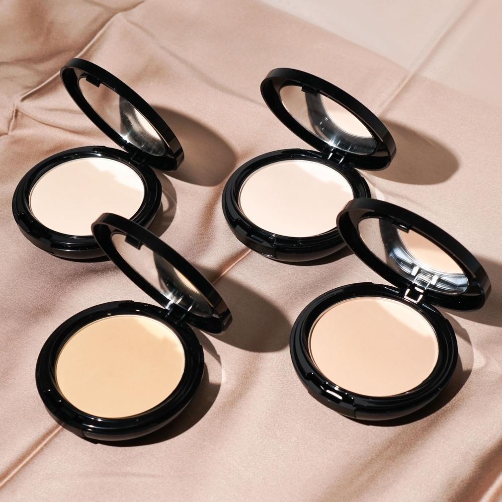 NEW [Buy TWC Get free Refill] TRISIA Two Way Cake Pressed Powder - Natural White - Bedak Padat Compa