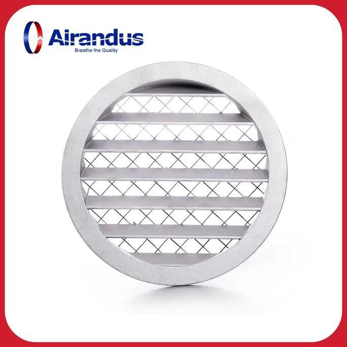 Wall Air Vent 4 Inch Grille Cover Fleksibel Ducting Ventilasi Udara Untuk Rumah Minimalis Modern Pen