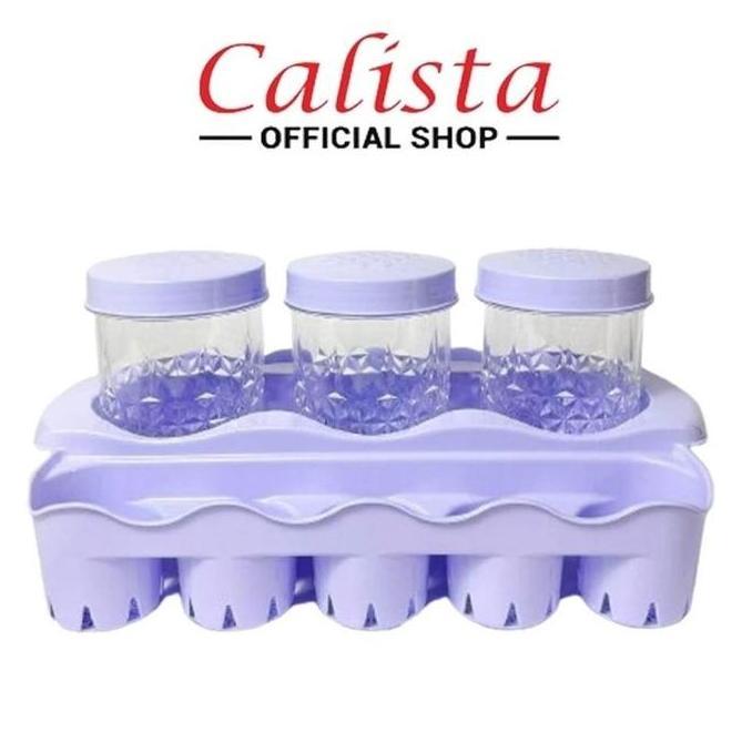 CALISTA TOPLES SET RAK AQUA NAMPAN BECKEL TOPLES KOMBINASI CALISTA PREMIUM WADAH AIR GELAS + 3 TOPLE