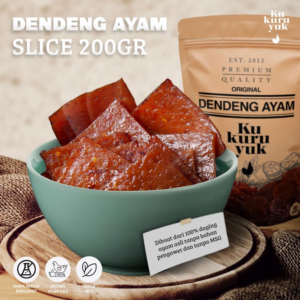 [PREMIUM] Dendeng Kukuruyuk - Dendeng Ayam Kotak 200 gram | Dendeng Ayam Kukuruyuk Kotak |Dendeng Ay