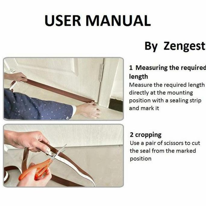 Door Bottom Seal - Karet Lis Bawah Pintu - Karet Penutup Celah Pintu