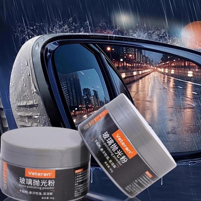 CUCI GUDANG 80g Penghilang Gores Kaca Mobil Poles Kaca Mobil Baret Goresan Kaca Mobil Cerium Oxide P