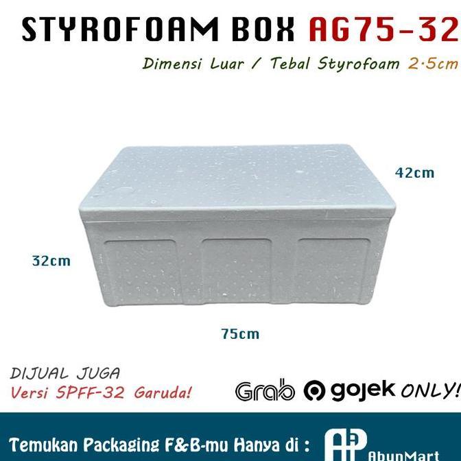 Styrofoam Box AG75 (75x42x32)