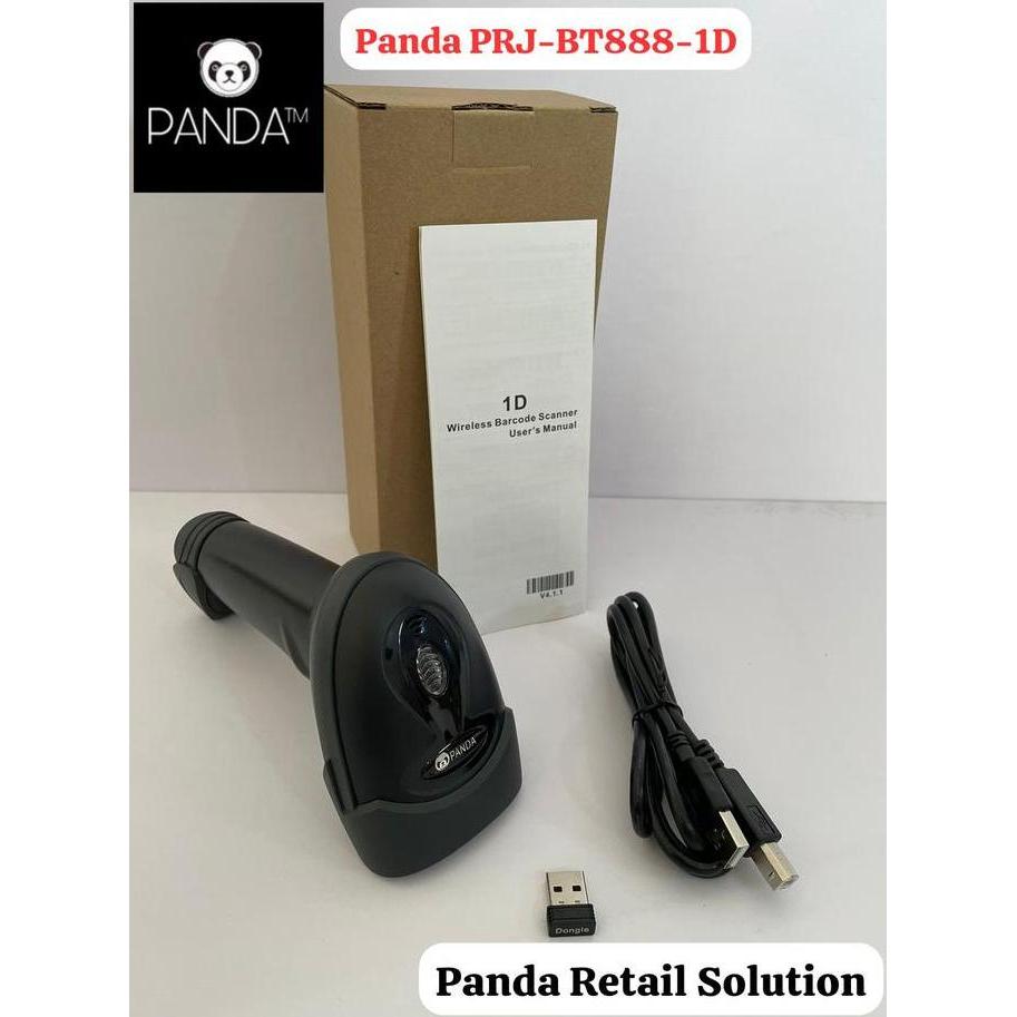 PANDA PRJ-BT888-1D WERELESS LASER BARCODE SCANNER (BLUETOOTH+2.4G) Mesin