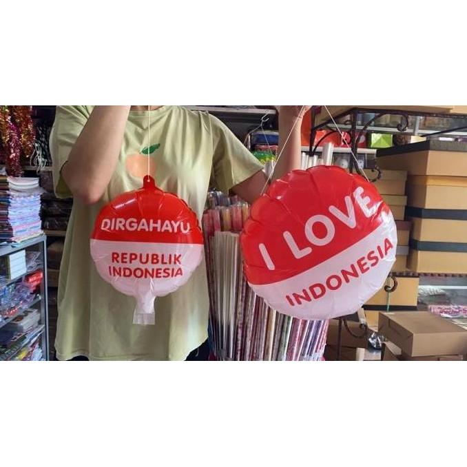 Balon Foil Dirgahayu, Balon 17 Agustus, Dekorasi Agustusan