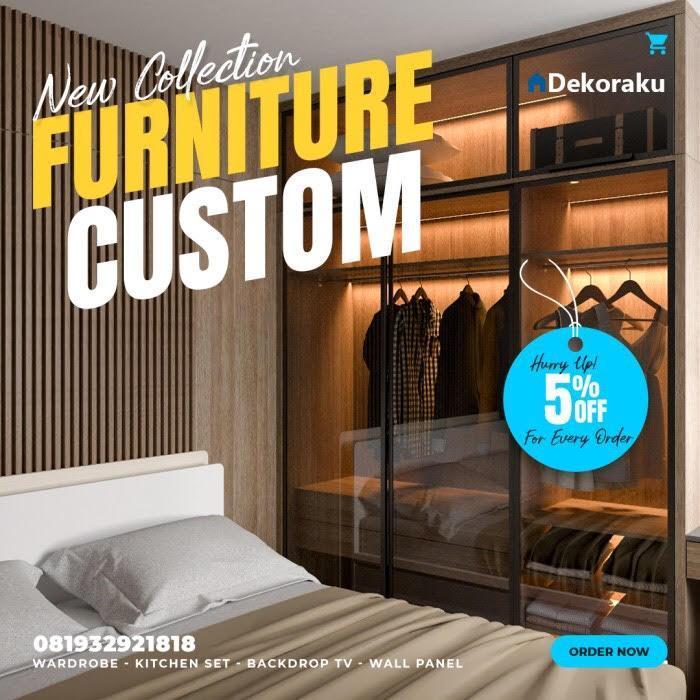 Kitchen Set + Lemari Custom Apartemen Kalibata City