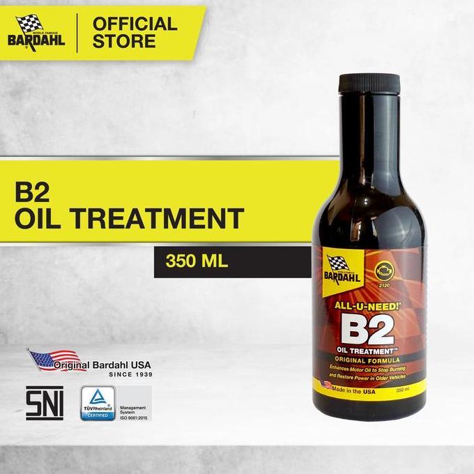 BONUS - Bardahl B2 Oil Treatment Original Formula - Aditif Oli Mesin (350ML)