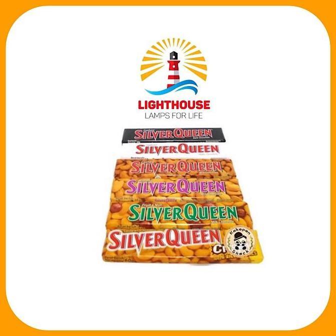 Silver Queen Cokelat Batang Cashew 65gr Kacang Mede